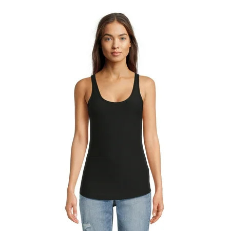 No Boundaries Scoop Neck Tank Top Women s | Walmart (US)