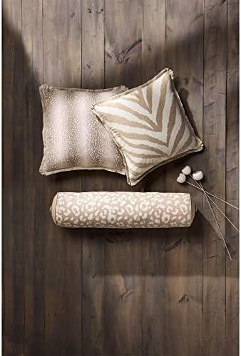 Mud Pie Cheetah Print Bolster Pillow, 30" x 8" | Amazon (US)