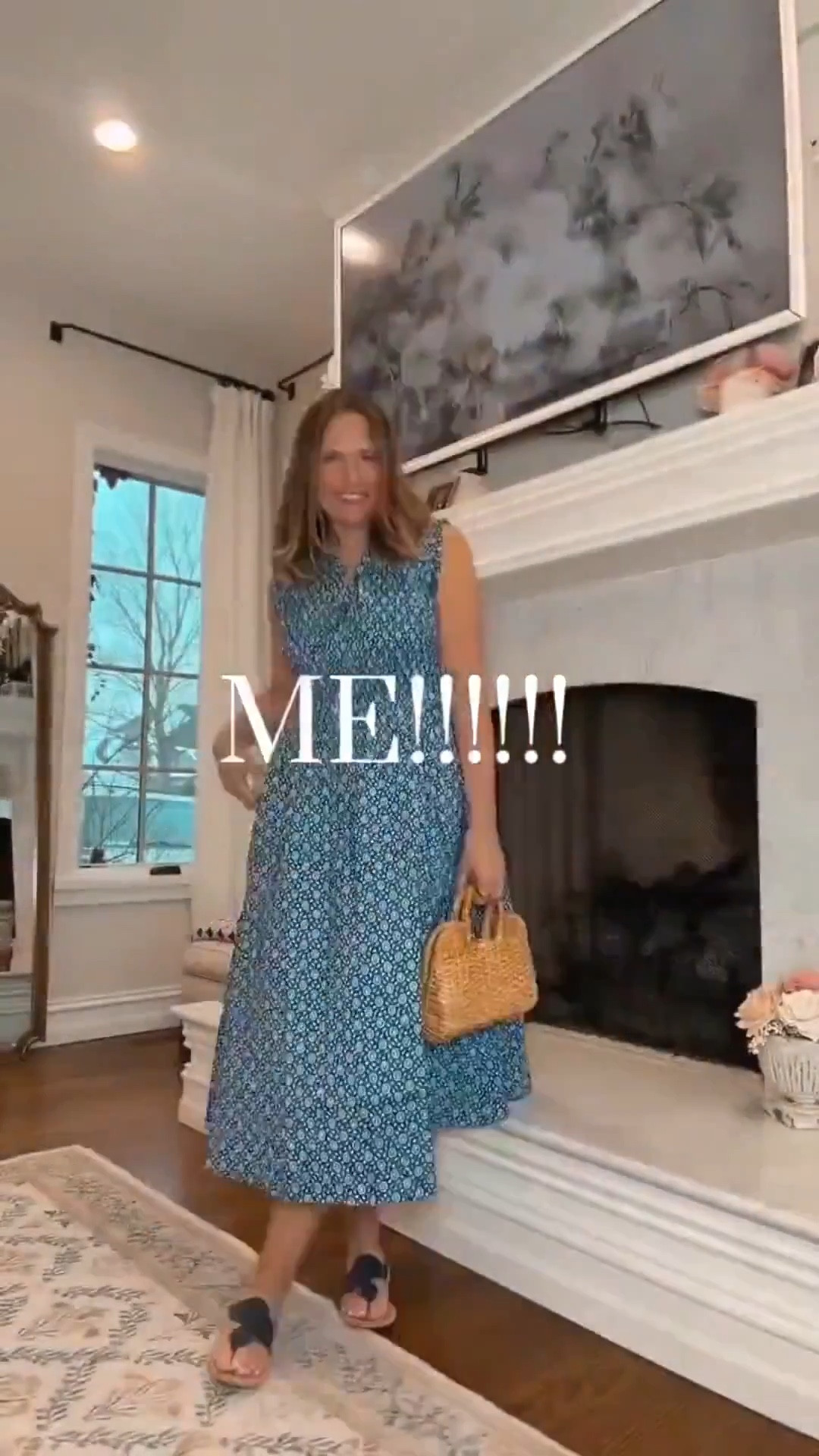 They say you shouldn’t wear trendy pieces in your 50s, but style has no rules. Wearing what makes you feel confident will always look the best. We love this dress because it feels current while still being timeless.

#LTKOver40 #LTKMidsize #LTKSeasonal