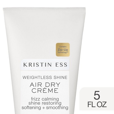 Kristin Ess Weightless Shine Air Dry Cream for Frizz Control, Curl Definition, Texture and Blow Out Prep  - 5 fl oz | Target
