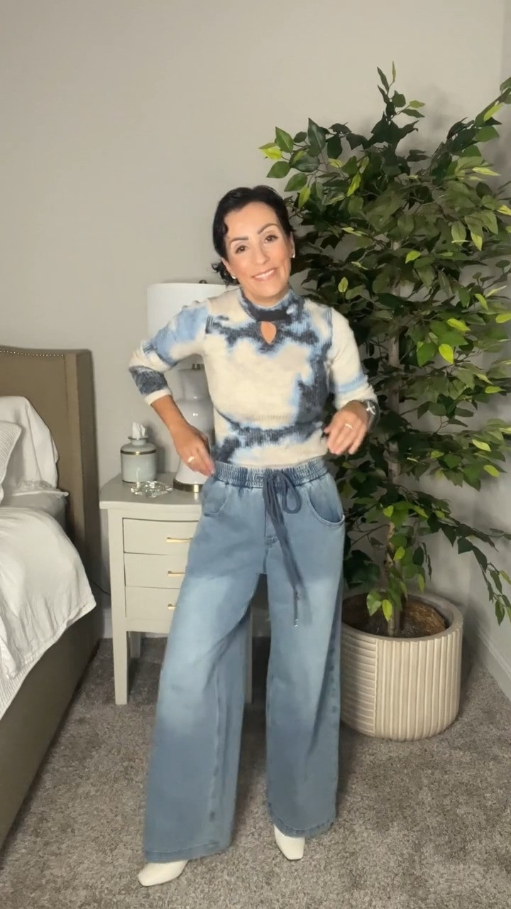 Bulb Pull On Faded Jeans ? Created by Adriano, founder of Diesel. They have this great elastic waistband and super-soft feel. I love Fabrique’s attention to detail and the way each piece has a story and a unique style of its own.

 Use my code myEugenia for 12% off Fabrique’s Black Friday Warm-Up: Up to 50% off, and yes—this code even works on sale items! 

@fabrique.official

#Fabrique #Fabriquedesigners #Fabs #ad #sponsored 

 #LTKHoliday #LTKSaleAlert #LTKStyleTip