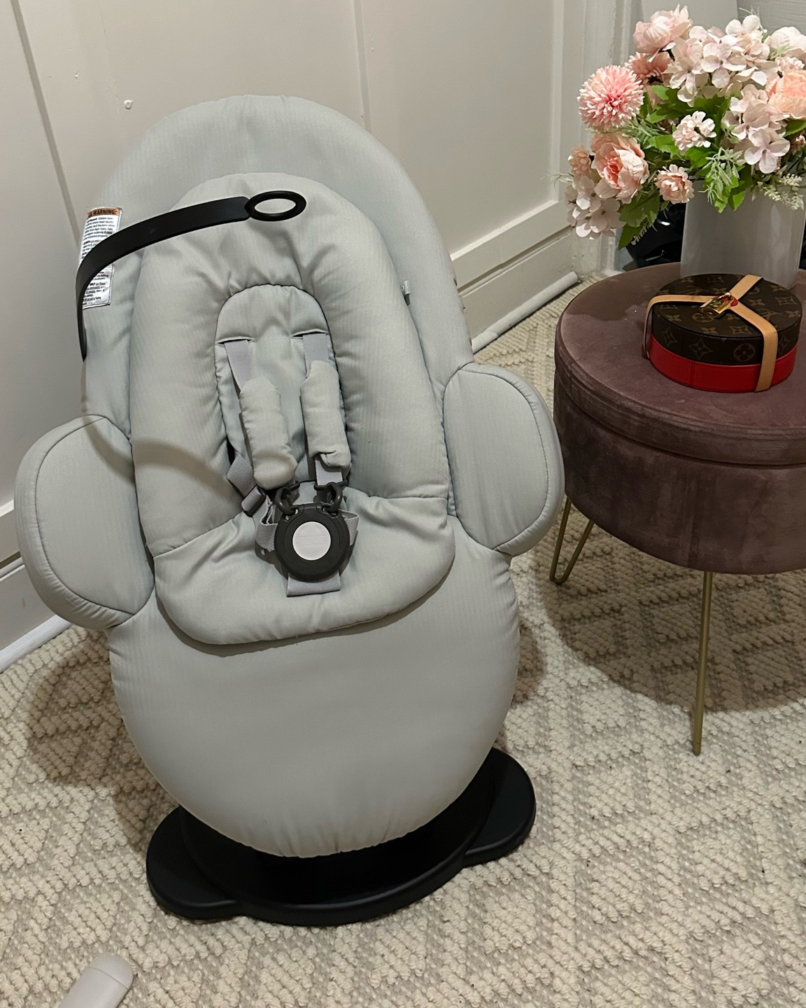 This chic Bouncer is the perfect addition to our nursery for our little Angel arriving this September. #homedecor #nursery #rugs

#LTKbump #LTKbaby #LTKkids