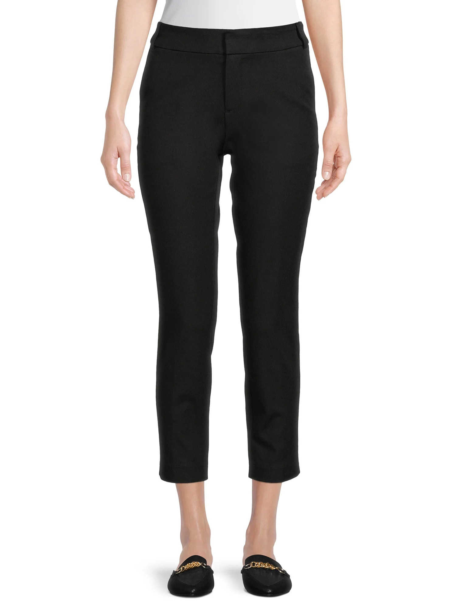 Time and Tru Women's Skinny Dress Pants | Walmart (US)