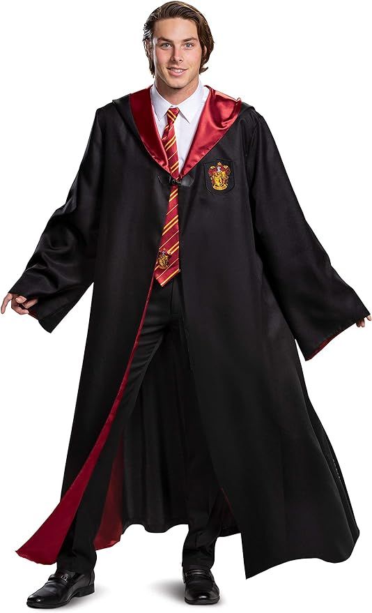 Disguise Harry Potter Gryffindor Robe Prestige Adult Costume Accessory | Amazon (US)