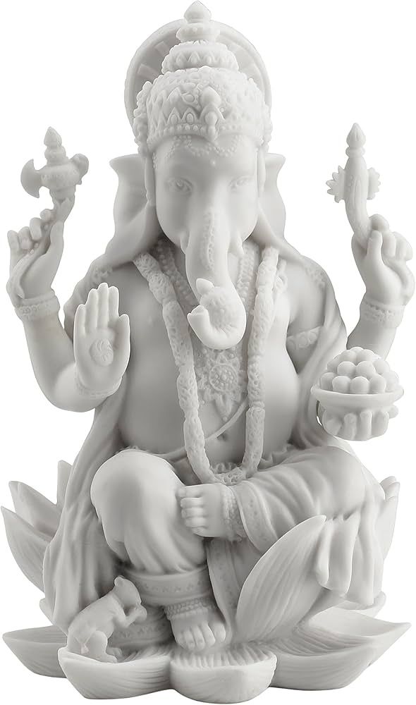 Rare Ganesh (Ganesha) Hindu Elephant God of Success Statue, 7 1/4-inch | Amazon (US)