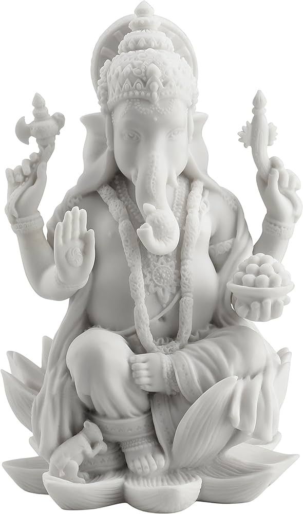 Rare Ganesh (Ganesha) Hindu Elephant God of Success Statue, 7 1/4-inch | Amazon (US)
