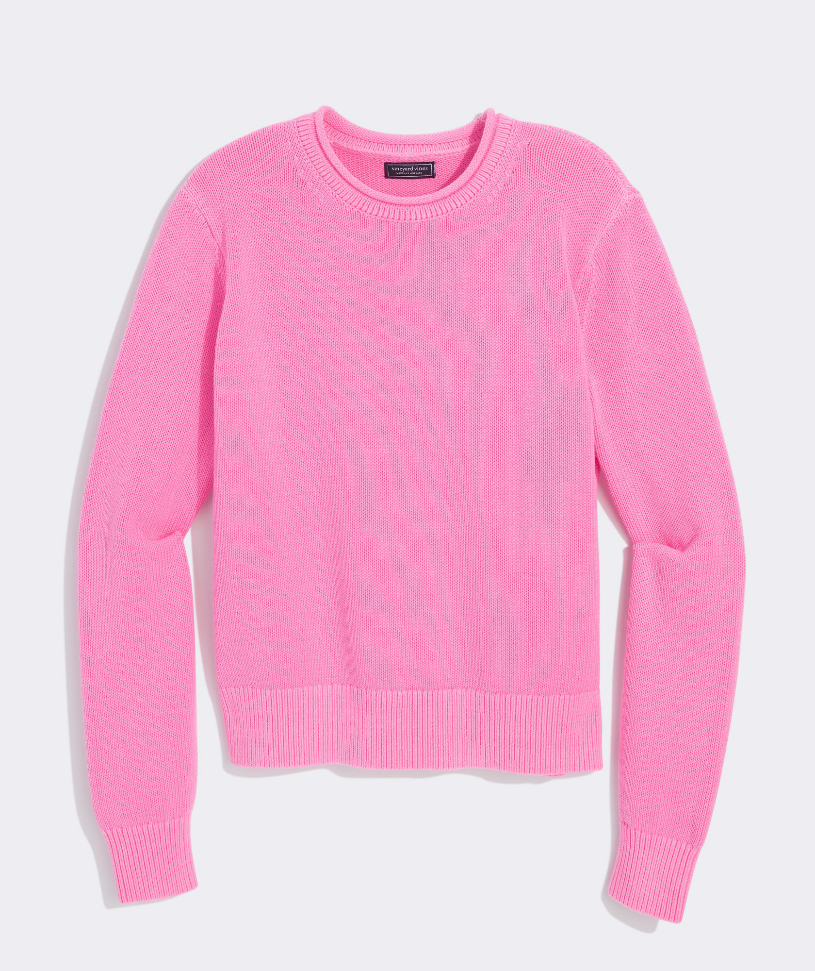 Katie Cotton Garment-Dyed Rollneck Sweater | vineyard vines