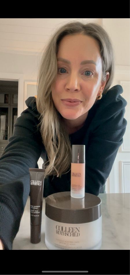 @colleenrothschild 25% off friends and family sale is live! Hurry, this is the best deal of the month on her skincare and beauty products. I love the glycolic peel pads, tinted eye cream and the retinol eye serum. Hair mask is awesome too! 
#crpartner #colleenrothschild 

#LTKsalealert #LTKbeauty #LTKover40