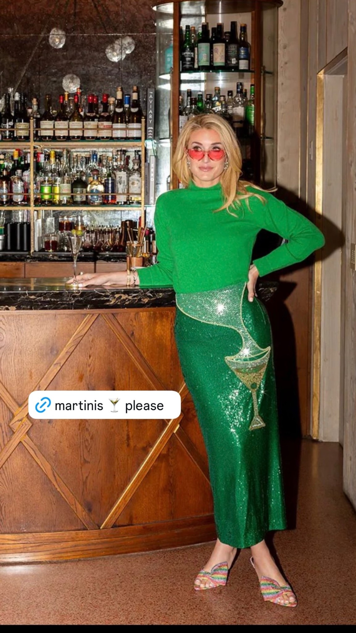 Moving this sequin martini skirt

#LTKMidsize #LTKStyleTip #LTKParties