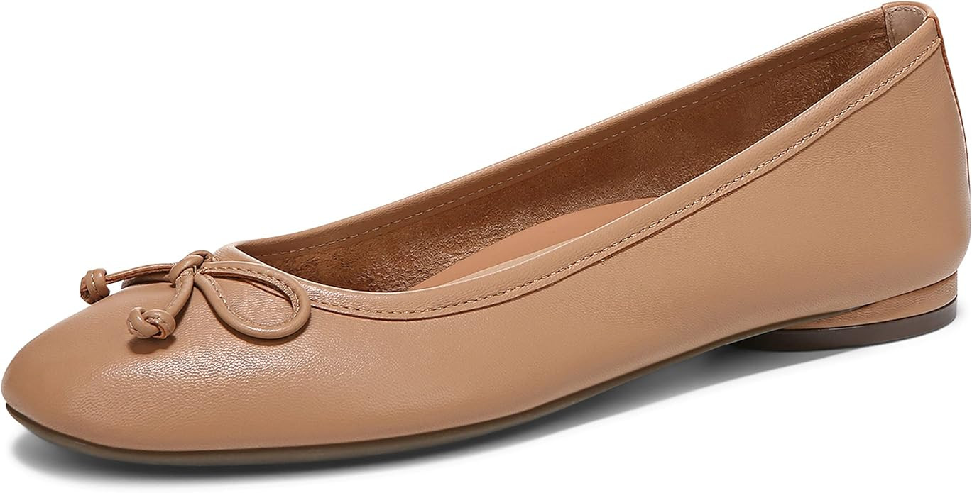Vionic Callisto Women's Ballet Flats Macaroon - 5 Medium | Amazon (US)