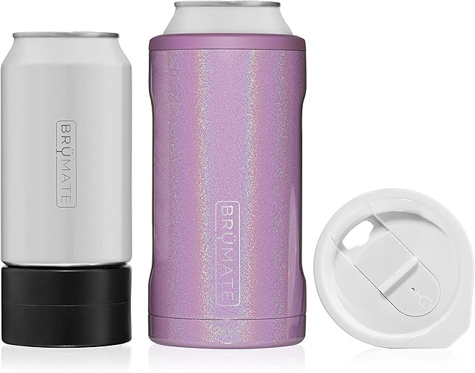 BrüMate HOPSULATOR TRíO 3-in-1 Stainless Steel Insulated Can Cooler, Works With 12 Oz, 16 Oz Ca... | Amazon (US)
