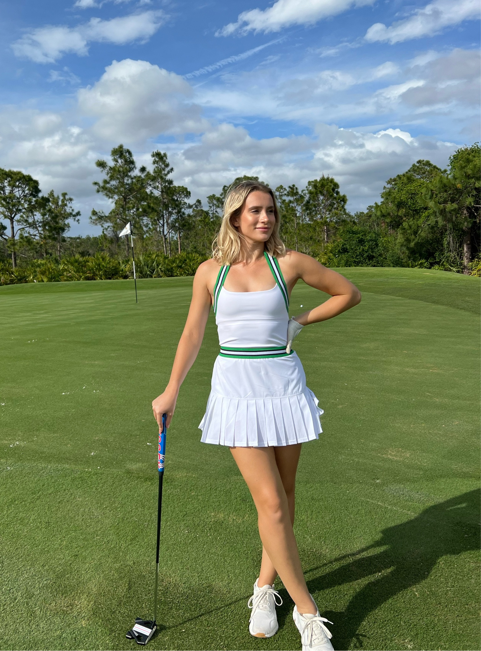 My ladies that golf—you NEED this IVL Collective set! It’s so comfy and the top is buttery soft. I got a 4 in the top and 6 in the skirt. 

You’ll be getting so many compliments out on the course or court when you wear this adorable golf/tennis set. ⛳️🎾

#LTKfit