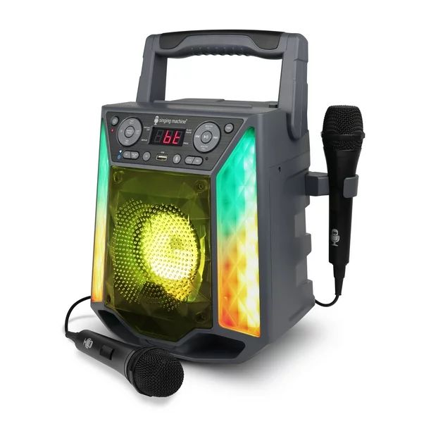 Singing Machine Shine Duets with Voice Assistant Bluetooth Stand Alone Karaoke Machine, SML2250, ... | Walmart (US)