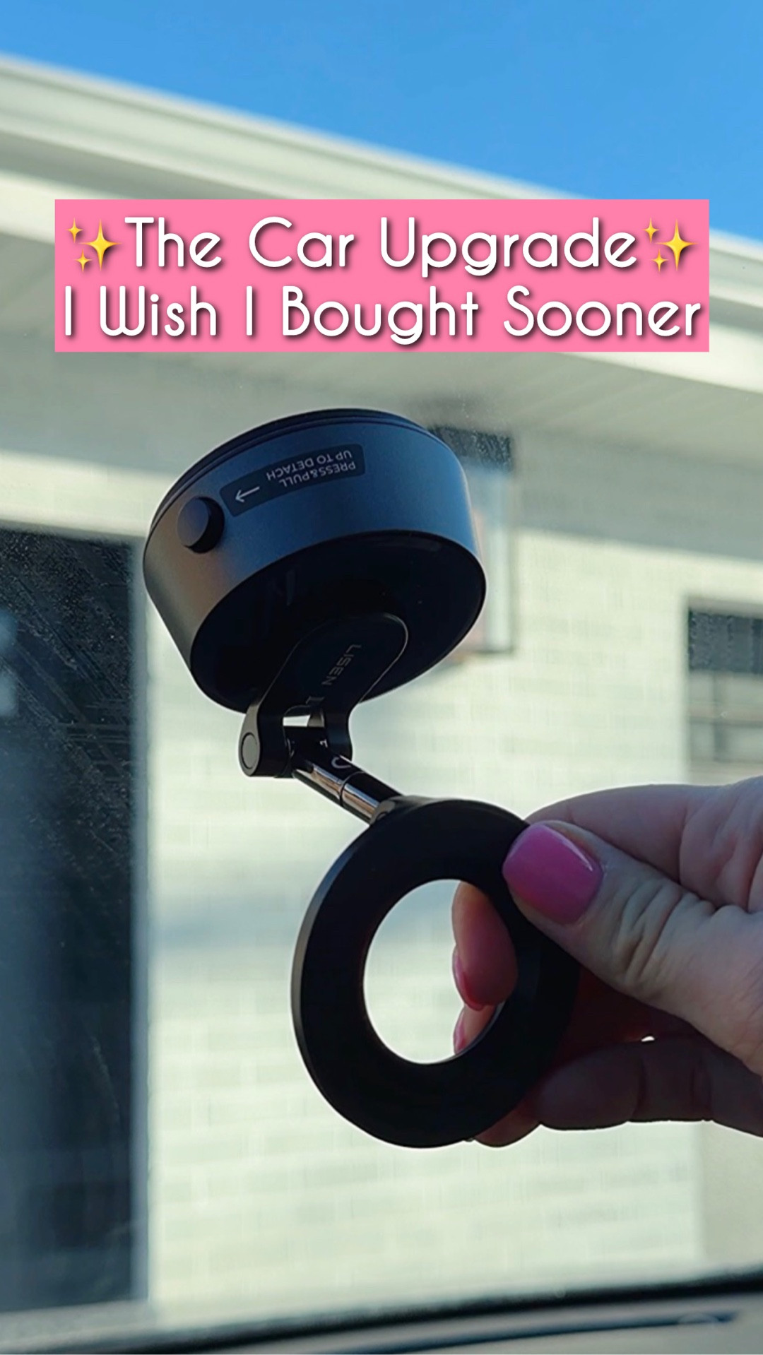 The car mount I wish I bought sooner. Auto‑adjusting suction, secure hold, easy removal — finally a hands‑free setup that doesn’t fall off mid‑drive. #carupgrade #amazonfinds #caraccessories


#LTKSaleAlert #LTKFindsUnder50 #LTKHome
