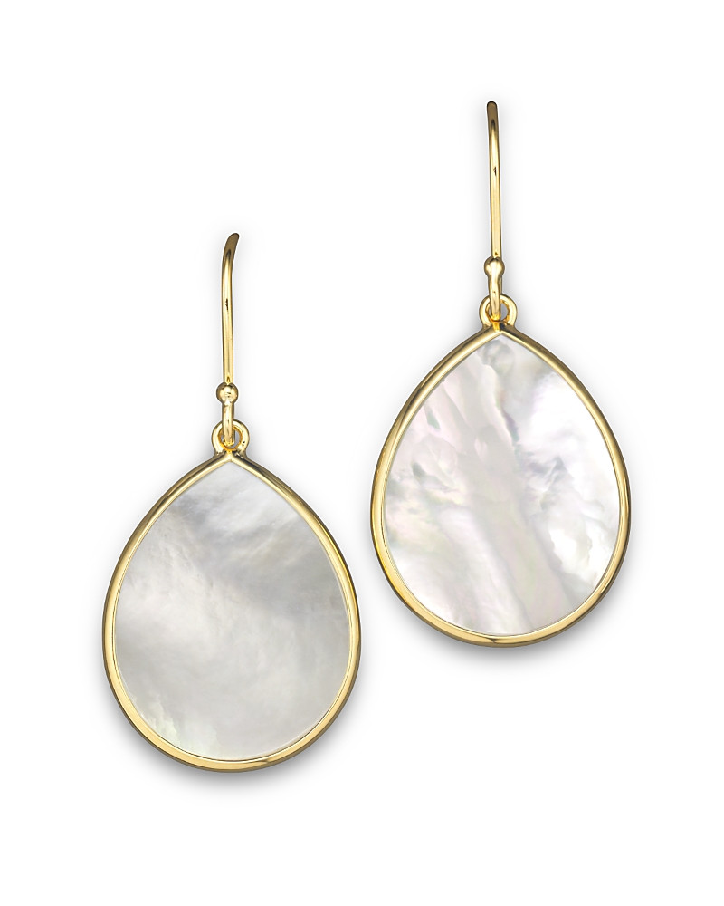 Ippolita 18K Gold Polished Rock Candy Teardrop Earrings in Mother-Of-Pearl | Bloomingdale's (US)