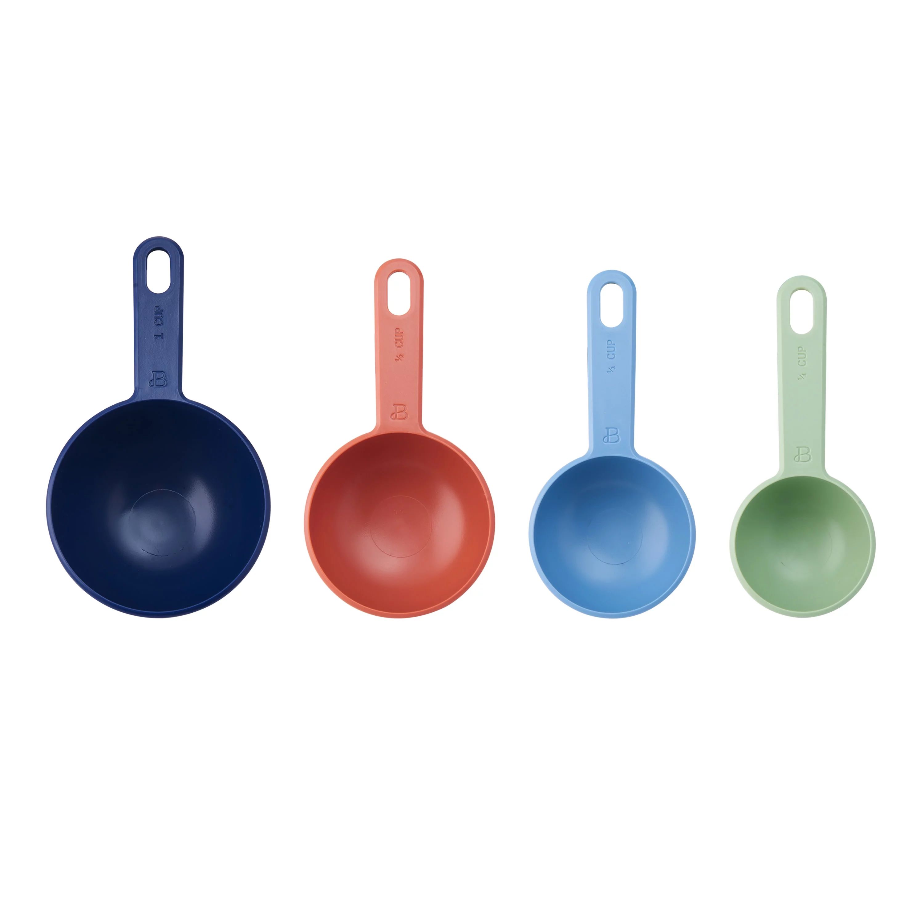 Beautiful Nesting Measuring Cups with Ring in Assorted Colors by Drew Barrymore - Walmart.com | Walmart (US)
