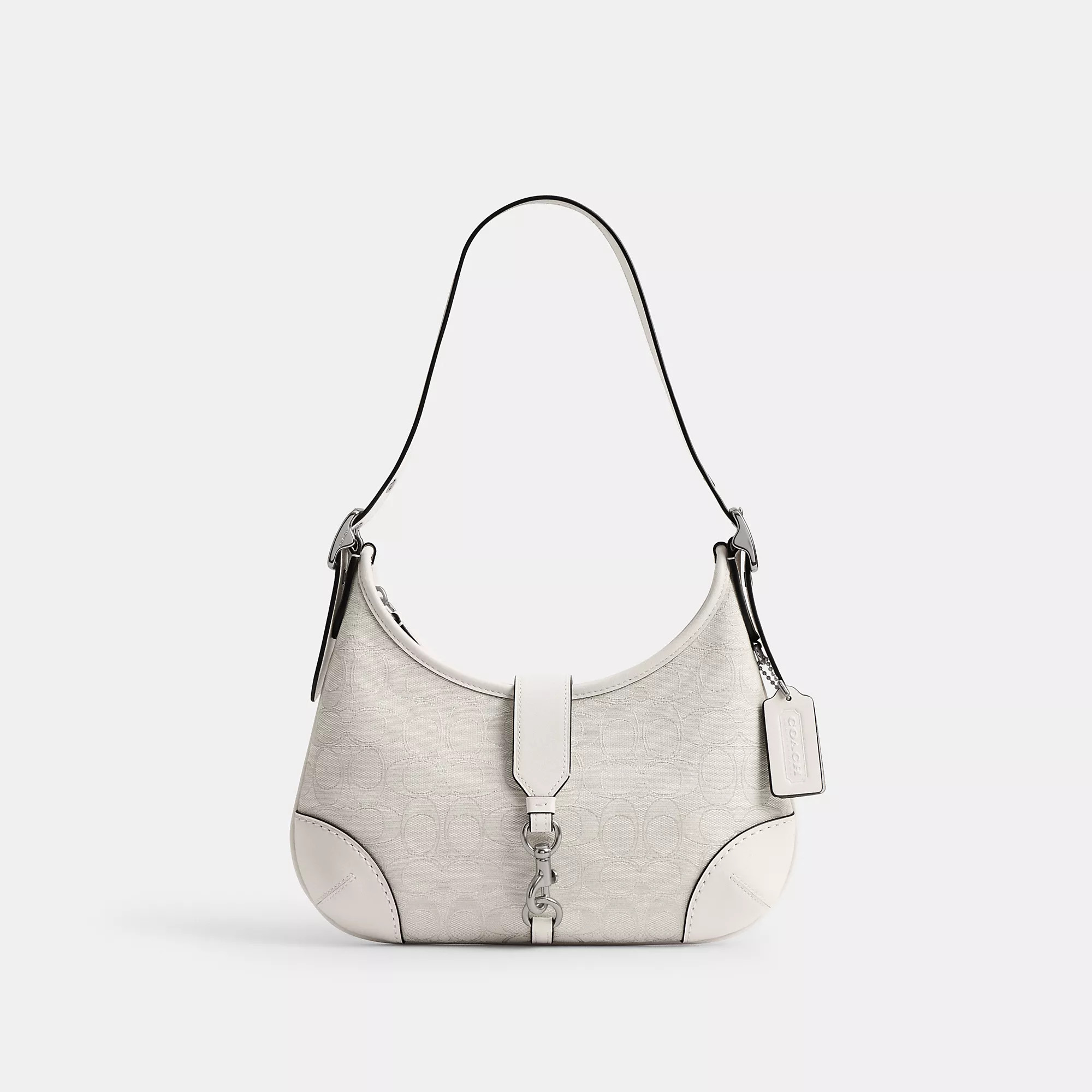 Hamptons Hobo Bag In Signature Jacquard | Coach (US)