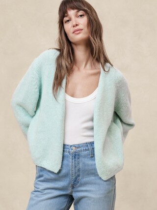Cozy Oversized Cardigan | Banana Republic Factory