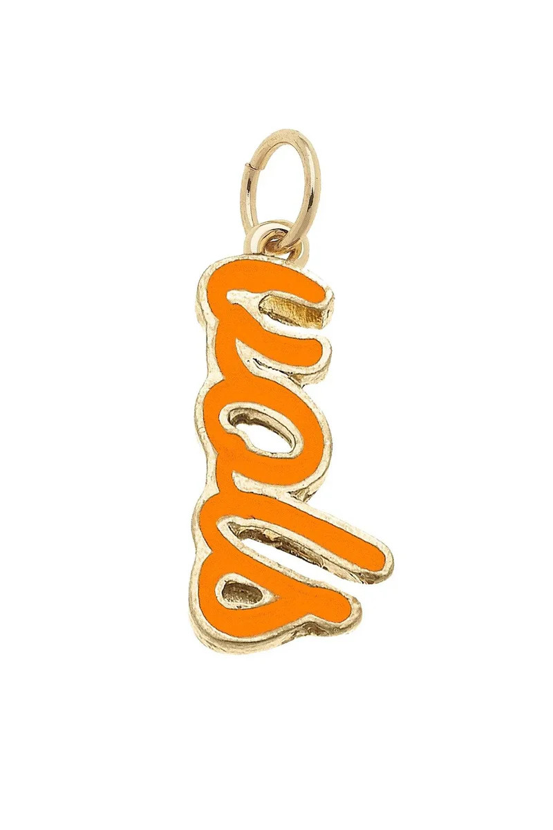 Tennessee Volunteers Enamel Script Charm | CANVAS