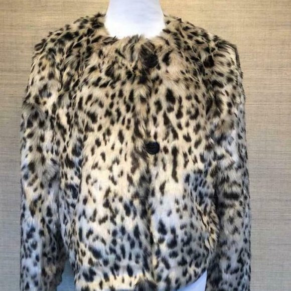 J.Crew $278 Cropped Faux Fur Coat in Snow J6148 | Poshmark