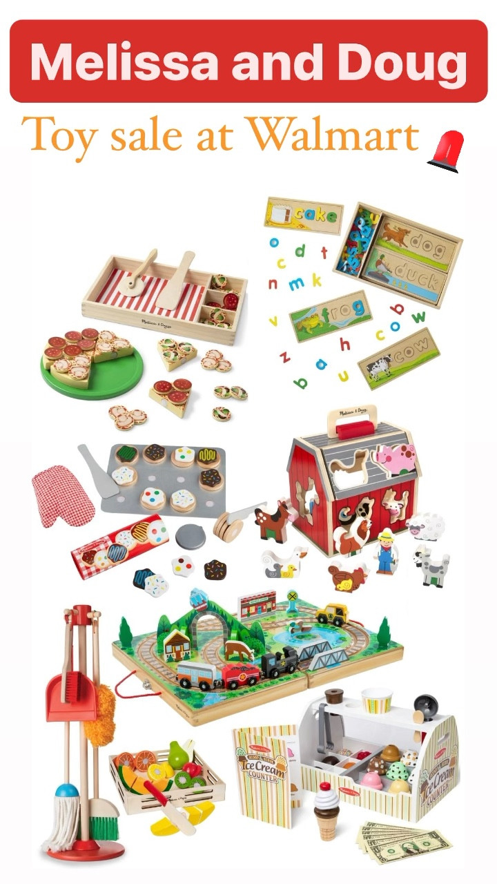 Are you watching for deals to save $ on Christmas gifts? Melissa and Doug toys are quality and lasting! My kids have played with these for years. @walmart has some incredible deals this week, don’t miss these sales! #ad Linking my favorite picks (and what we own) below!
#walmartpartner 

Follow my shop @handmade.farmhouse on the @shop.LTK app to shop this post and get my exclusive app-only content!

#liketkit 
@shop.ltk
https://liketk.it/4lgtb

#LTKfindsunder50 #LTKkids #LTKHolidaySale