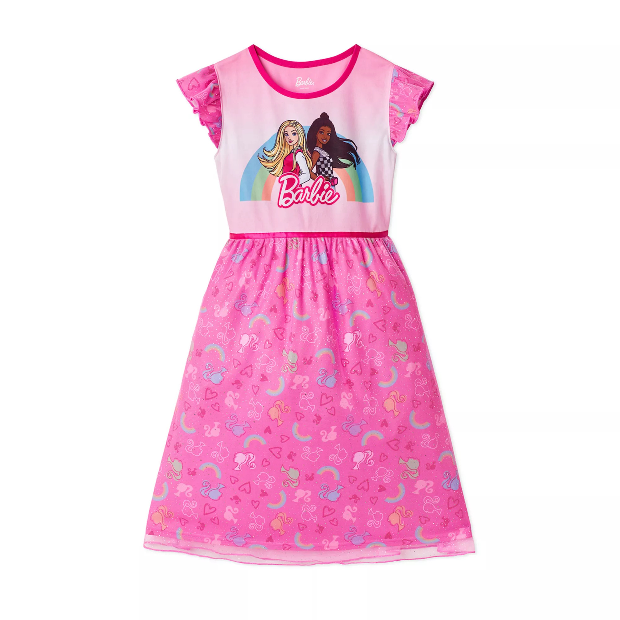 Girls 4-10 Barbie® Fantasy Nightgown | Kohl's