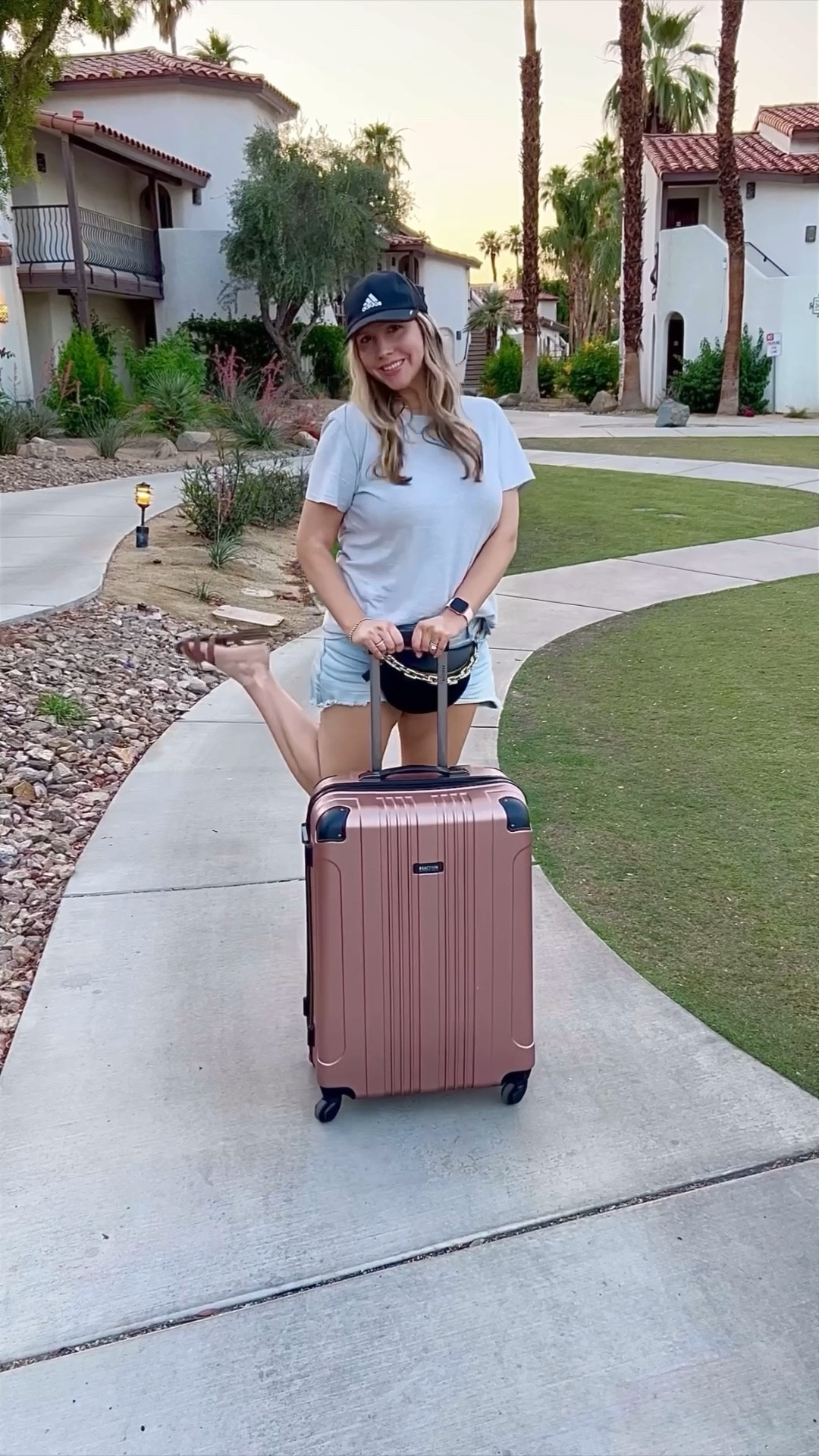 I love this pretty rose gold suitcase!

Also, these packing cubes (I linked the newer version) make packing and staying organized while traveling so much easier! You can put the packing cubes directly into drawers when you arrive at your destination. 

It makes packing and unpacking quick and easy for the entire family! My 7 year old son has been unpacking his items from the suitcase for a long time now and these help him. 

Amazon find, favorite finds, travel fav

#LTKTravel #LTKFamily #LTKSeasonal