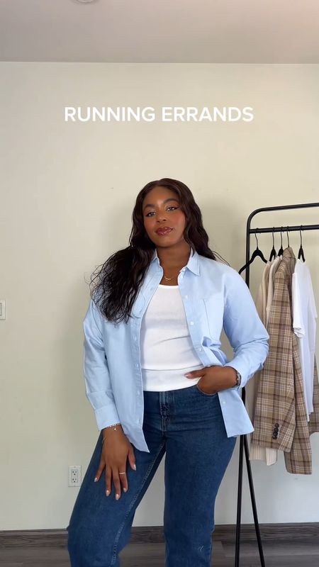 4 casual outfit ideas from everlane, perfect casual summer looks for workwear errands and beyond - sweaters and knits trousers button ups tees and tanks minimal chic everyday style #everlane #outfits #work #casual #chic 

#LTKstyletip #LTKSeasonal #LTKworkwear
