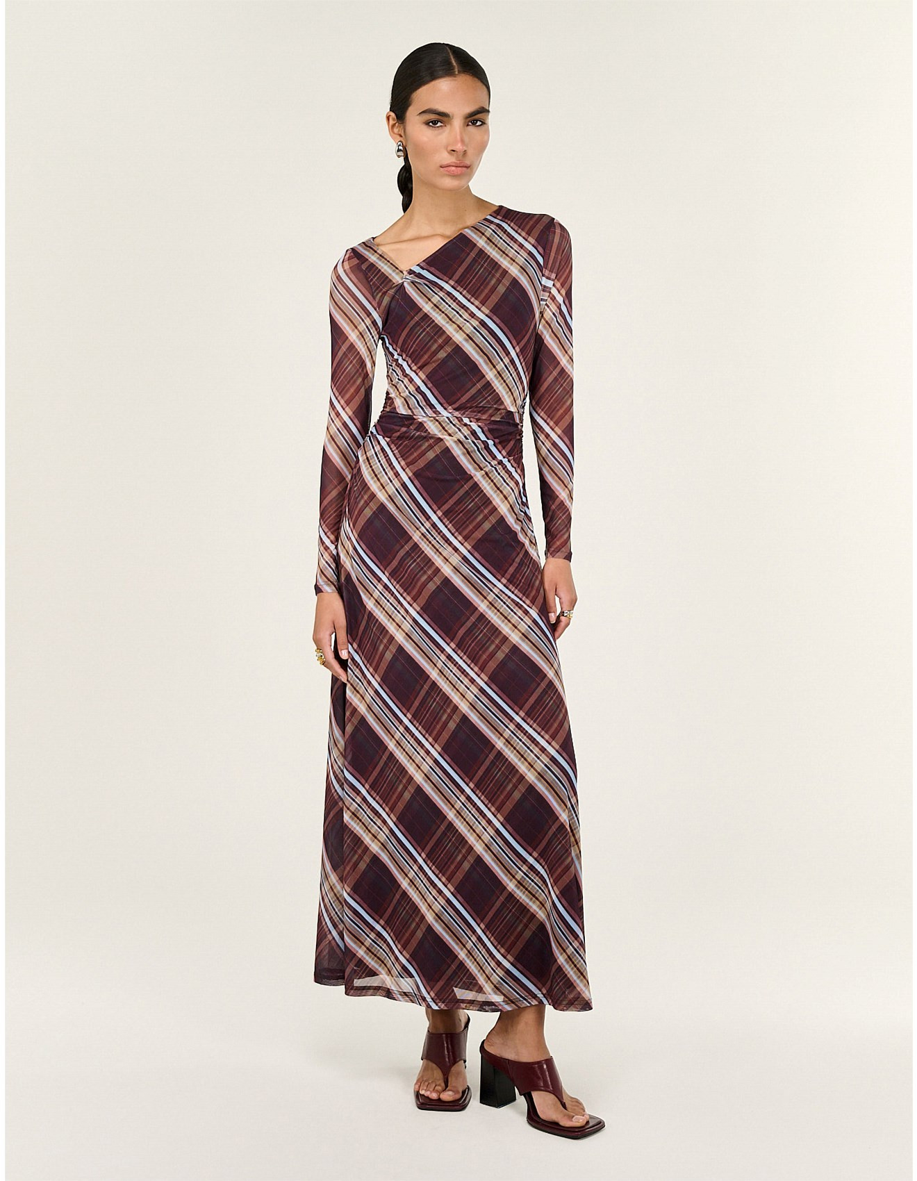 ARLES MESH MIDI DRESS | David Jones (Australia & New Zealand)