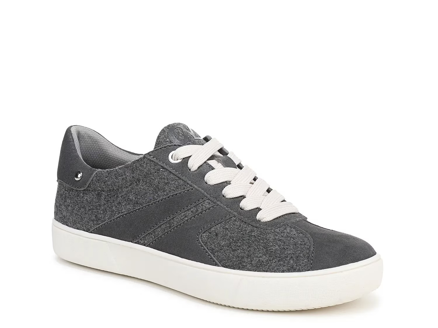 Naturalizer Medina Sneaker | Women's | Grey Leather & Fabric | Size 9 | Sneakers | DSW