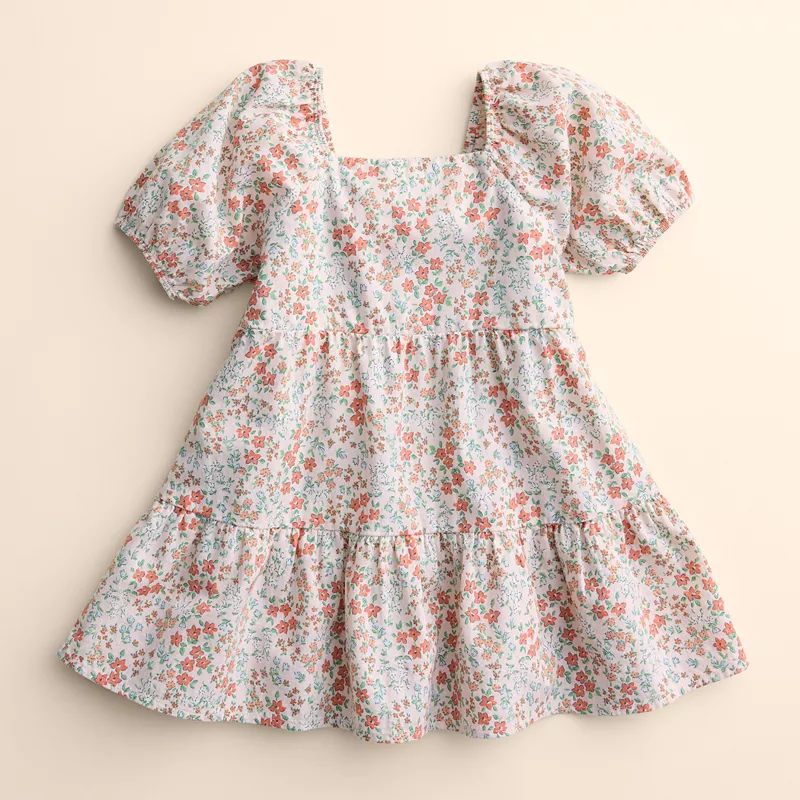 Baby & Toddler Girl Little Co. by Lauren Conrad Cotton Tiered Dress | Kohl's