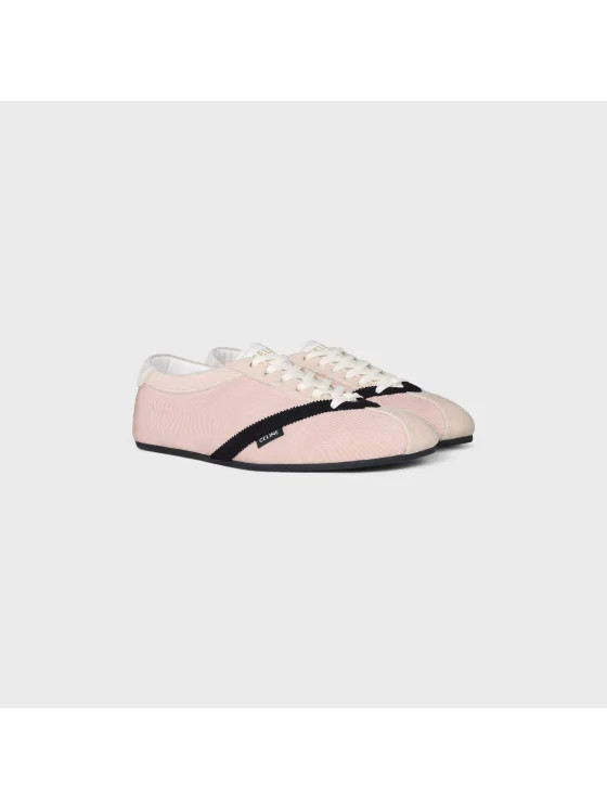 THE FLAT SNEAKER IN GROS GRAIN, VELVET, SUEDE GOATSKIN AND LAMBSKIN | Senser US