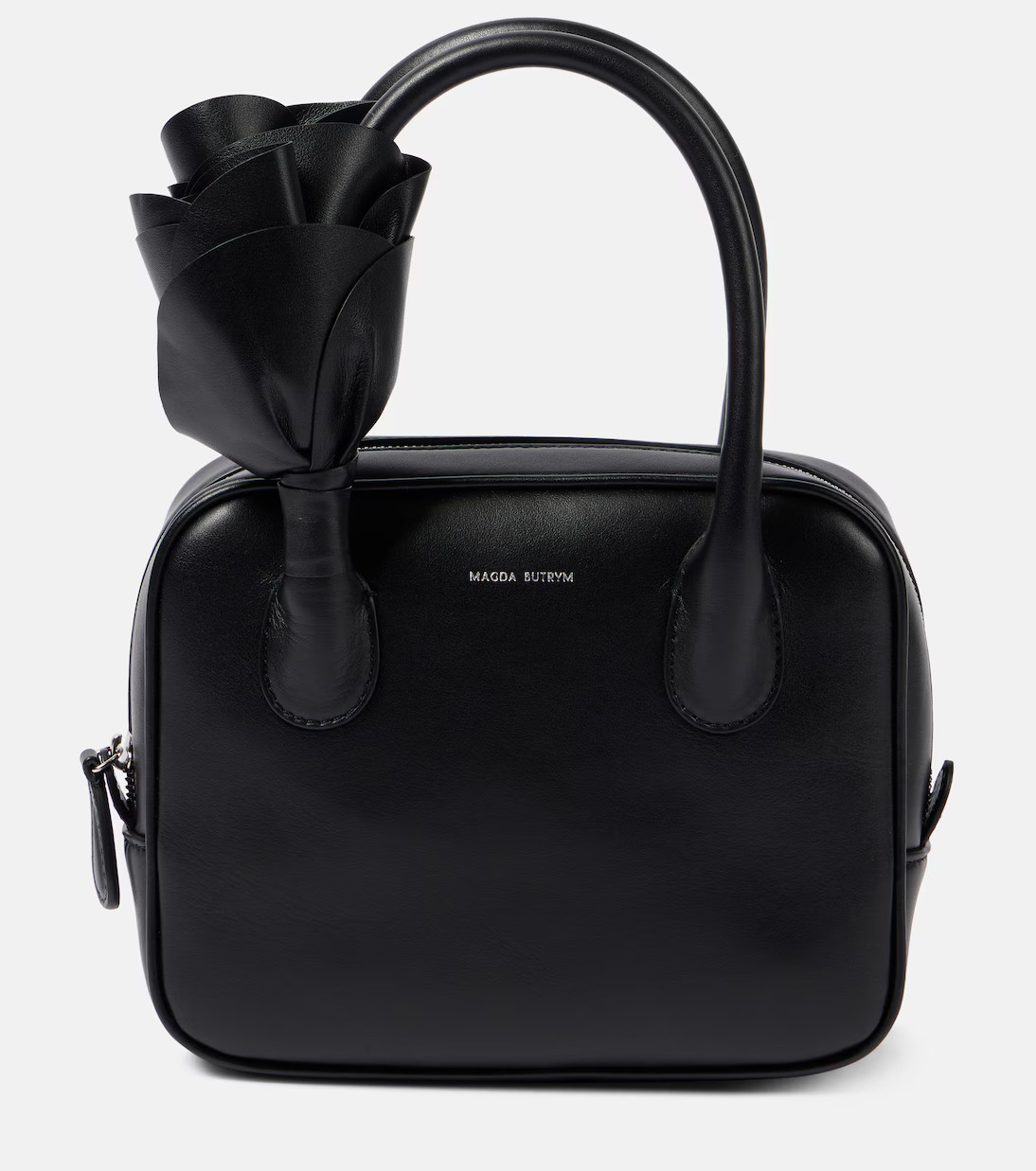 Brigette floral-appliqué leather tote bag | Mytheresa (US/CA)