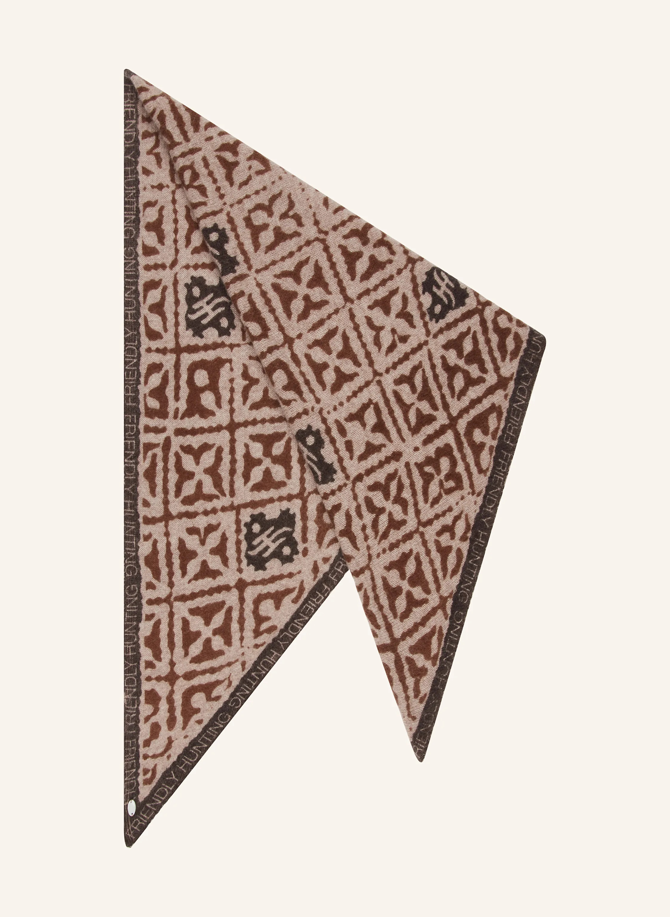 friendly hunting Dreieckstuch aus Cashmere in taupe / braun | Breuninger (DACH)