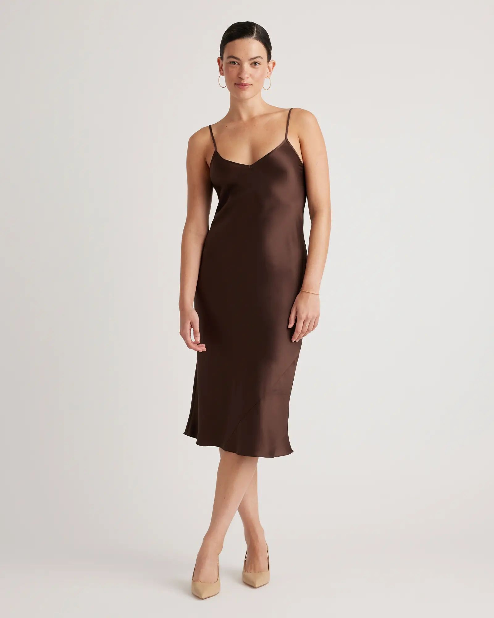 100% Washable Silk Slip Dress | Quince