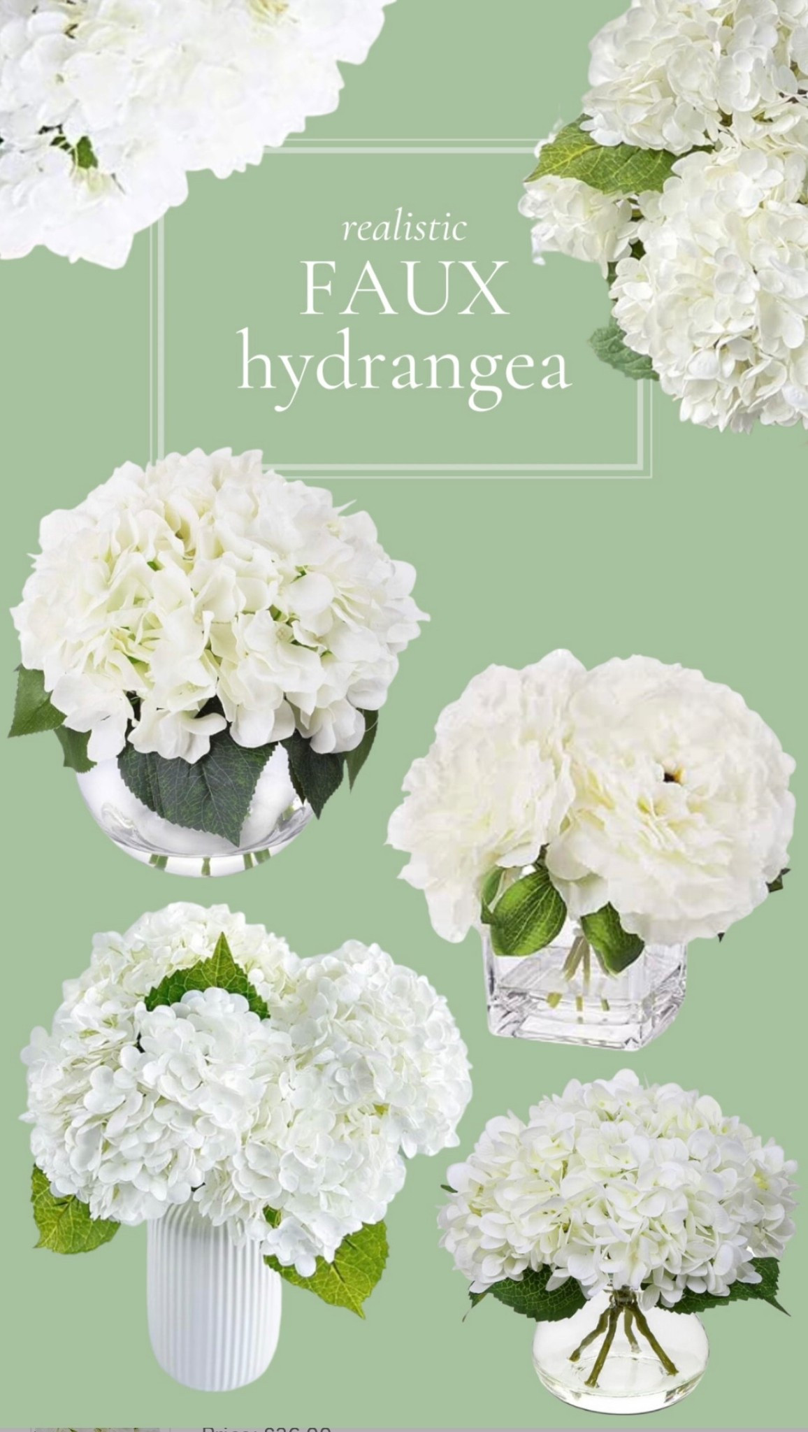 Artificial flowers are better than ever, and today we’re rounding up all the prettiest hydrangea available!

#LTKHome #LTKBeauty #LTKStyleTip