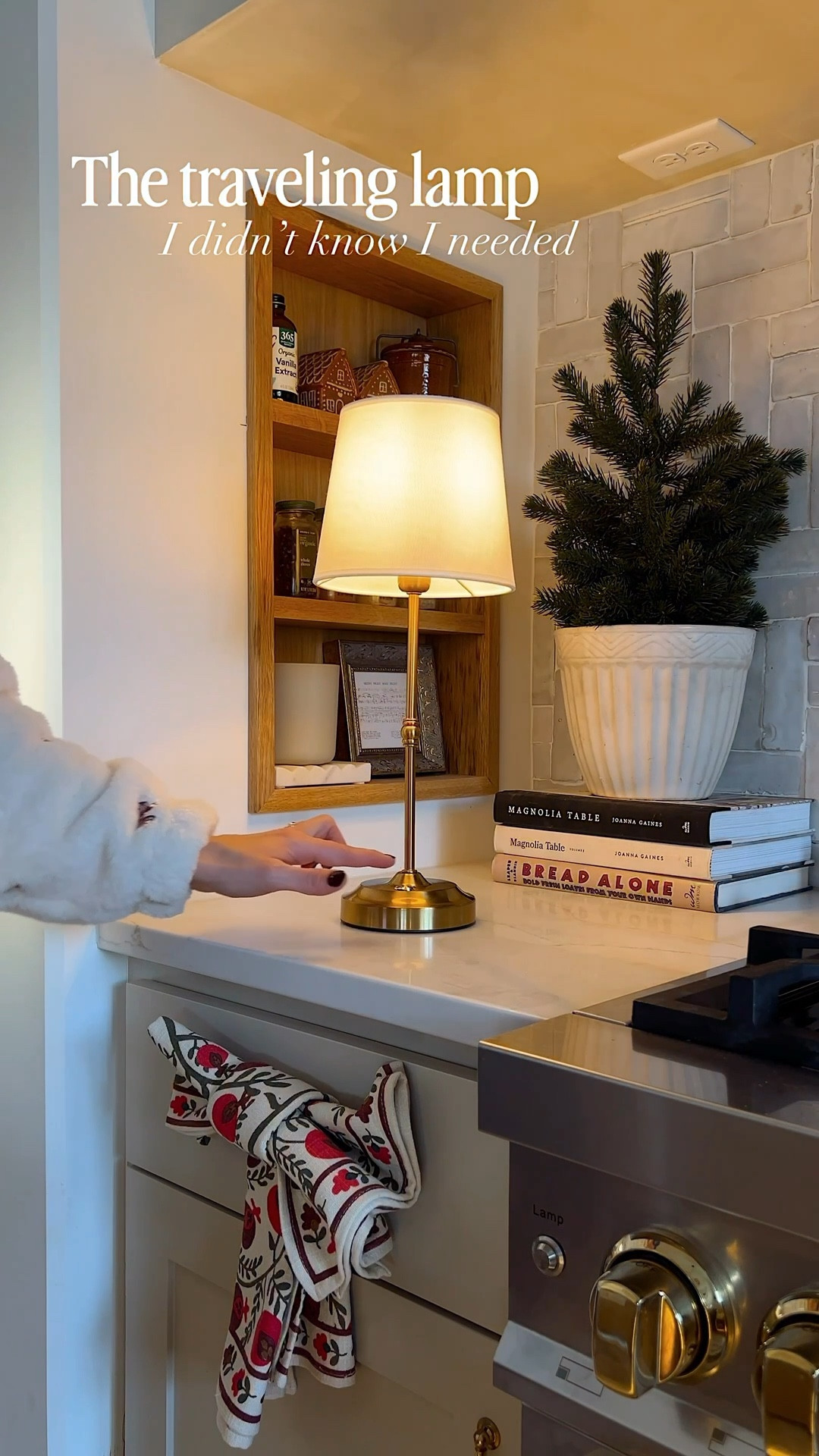 We are absolutely in love with our @amerelledecor rechargeable lamp! It’s so convenient to just bring it into spaces where we don’t have room to plug a lamp in or have an outlet. Not only is it high quality, but it’s so pretty too! It has three settings and they have other rechargeable lamp styles on their site too. They also have wall plates that I have shared over on my LTK! 

#amerellefinished #amerelle #ad 

#LTKHome #LTKGiftGuide #LTKHoliday