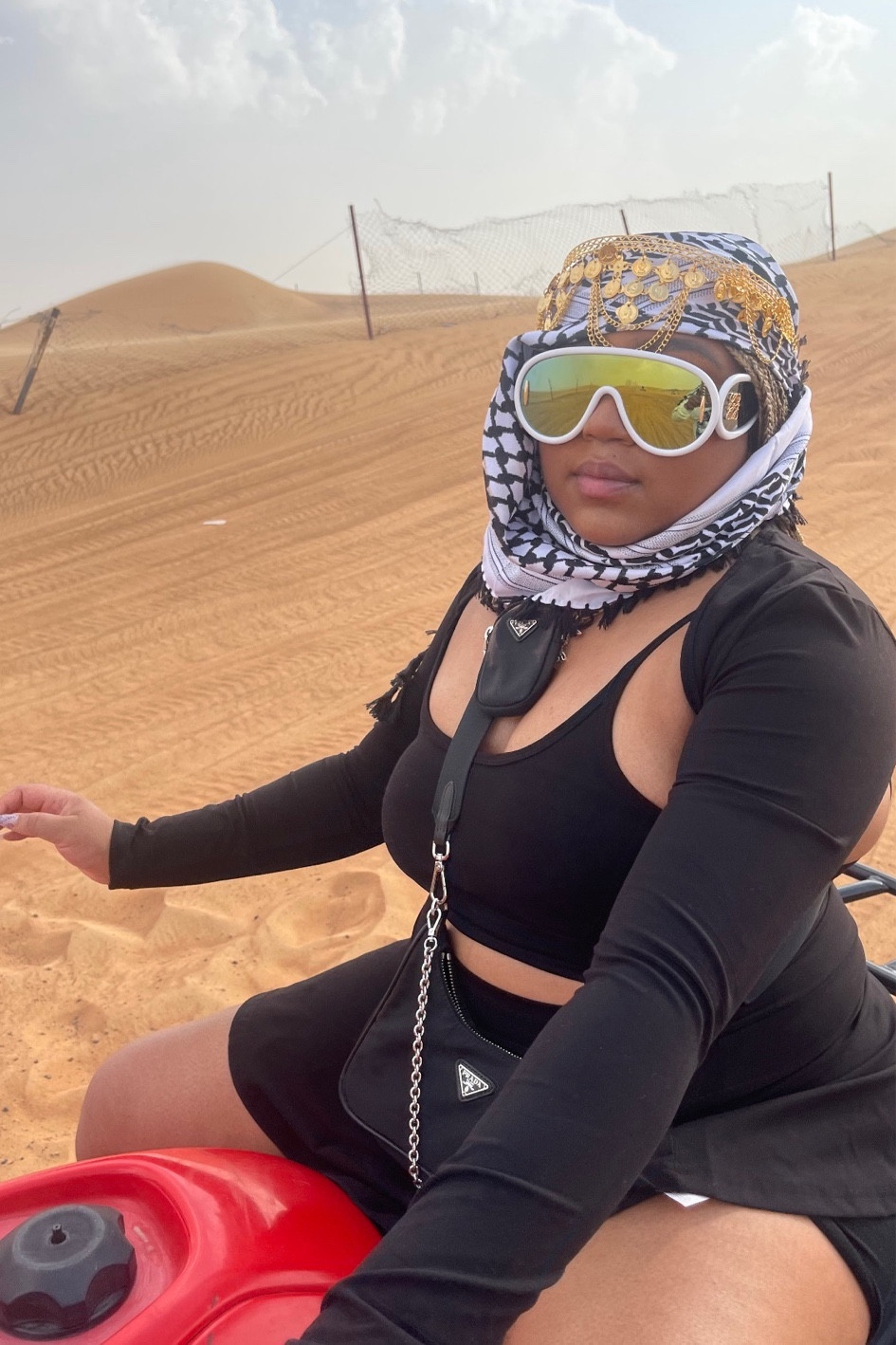 Perfect Outfit for a Dubai Desert Safari 📸 Sunglasses are from Loewe 😎

#LTKtravel #LTKstyletip #LTKfindsunder100