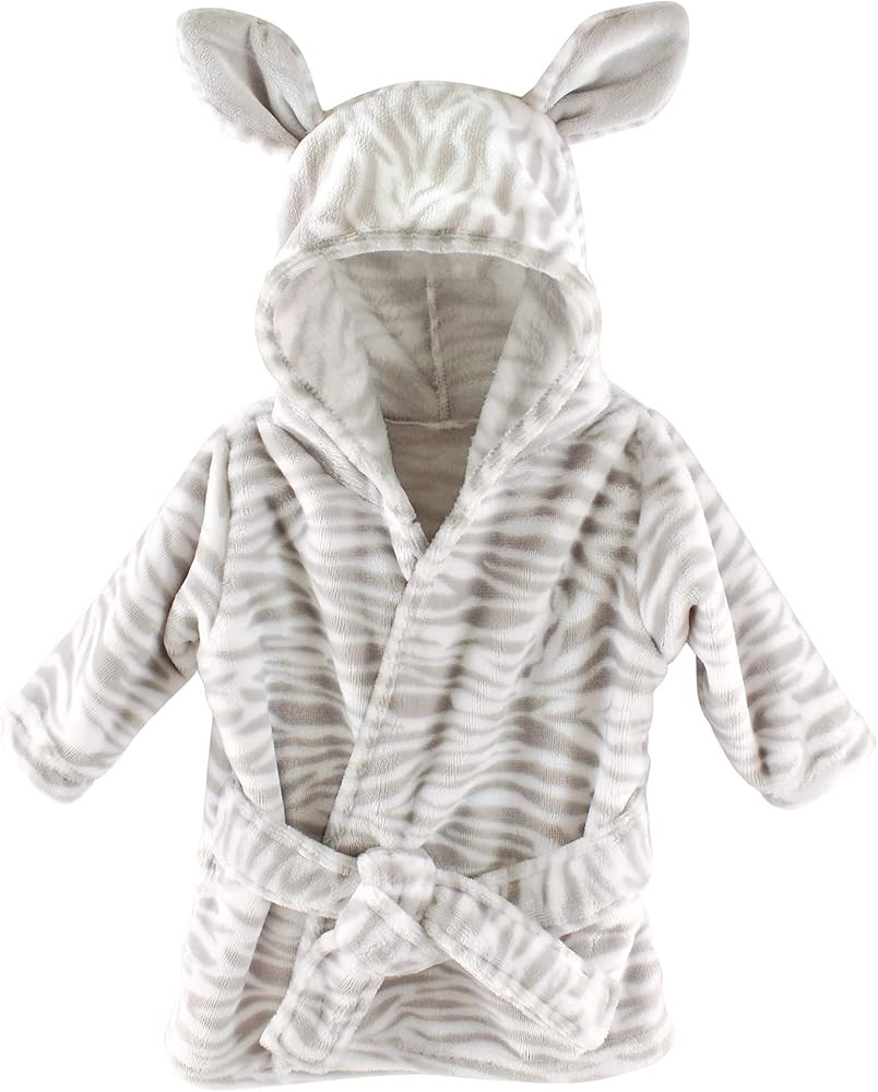 Hudson Baby Unisex Baby Plush Animal Face Bathrobe | Amazon (US)