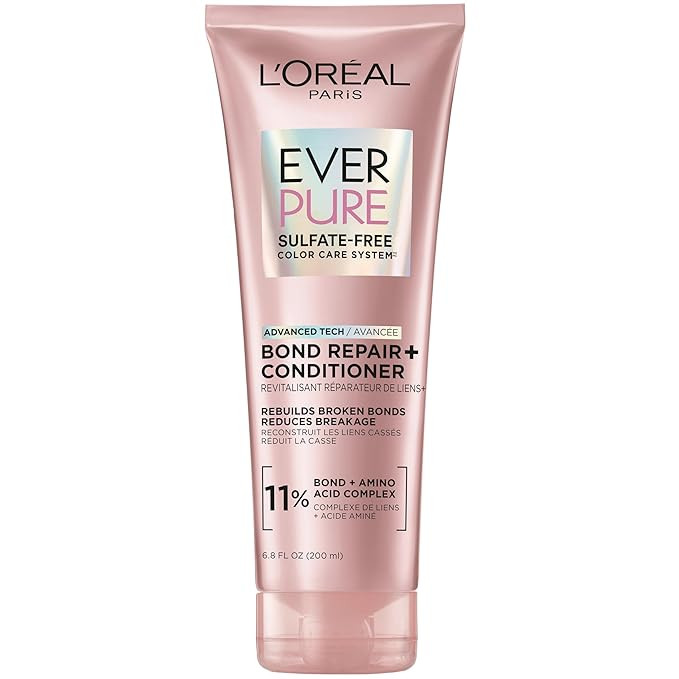 L'Oreal Paris Sulfate Free Bond Repair+ Conditioner, Hair Conditioner with Bond + Amino Acid Comp... | Amazon (US)