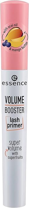essence | Volume Booster Lash Primer Mascara | Cruelty Free, Vegan | Infused with Mango Butter an... | Amazon (US)