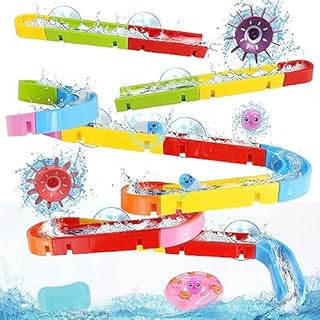 Bath Toys,Bathtub Toy with Shower,Fishing Game for Toddlers, Suction Cup Bath Toys, Bathtub Toys ... | Amazon (US)