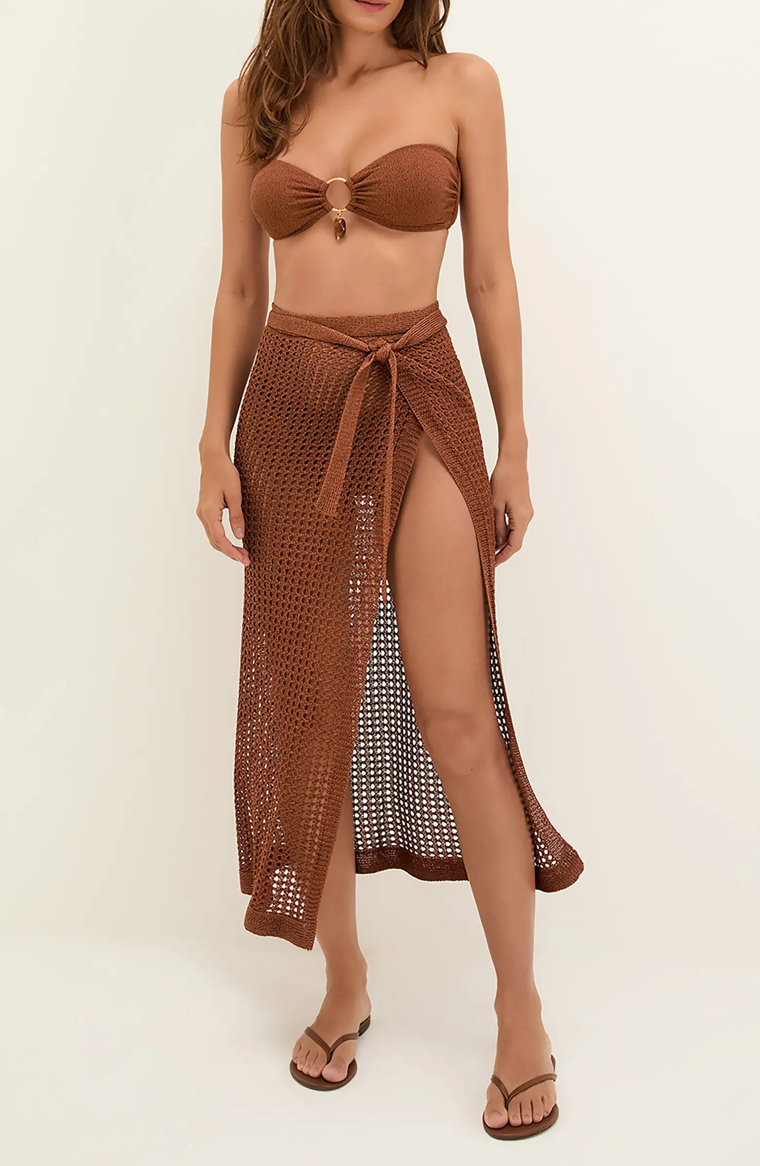 Rena Open Stitch Cover-Up Pareo | Nordstrom