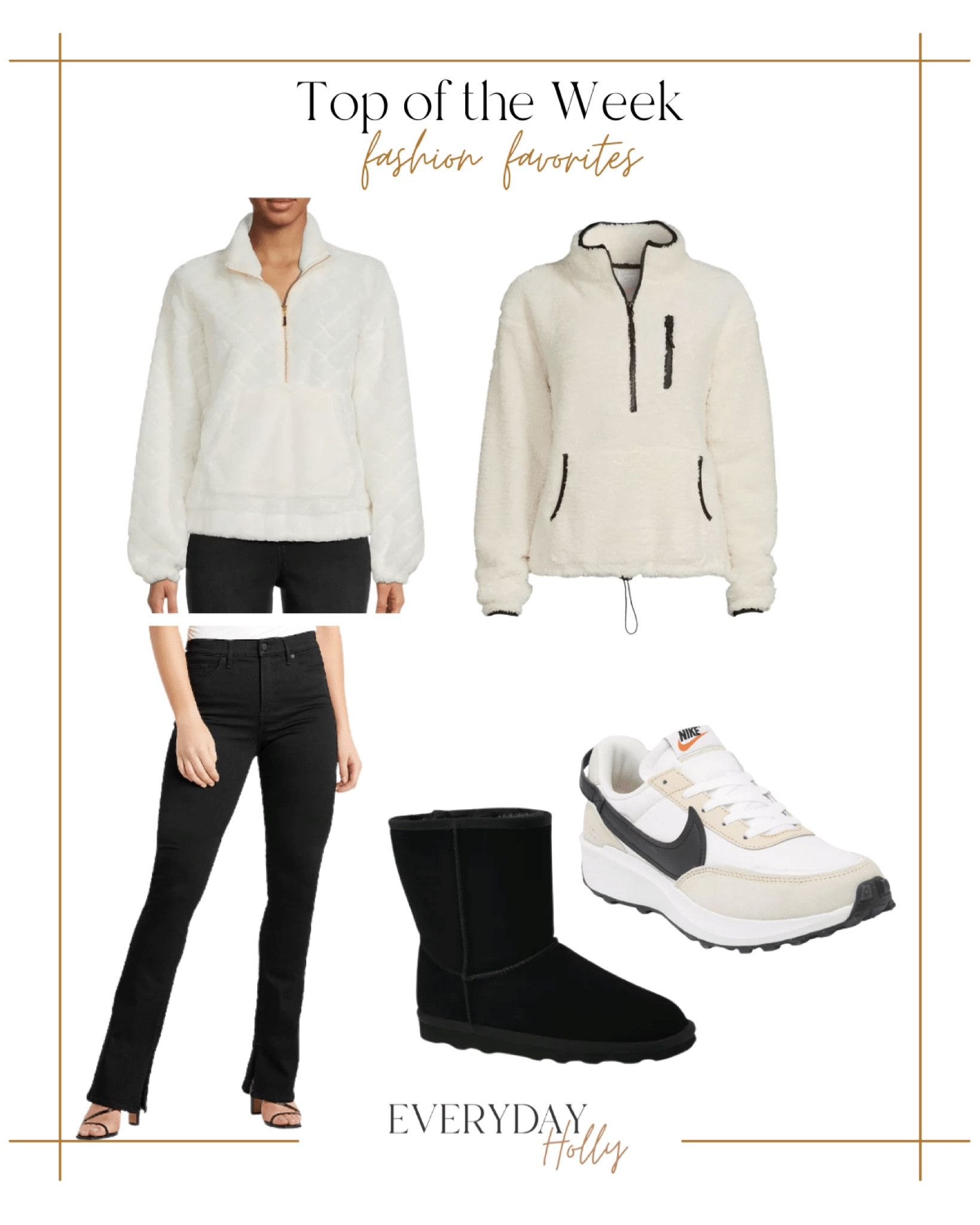 Winter Fashion Favorites 

Sherpa Jackets | Black Jeans | UGG |  Nike | gift guides | sneakers | fashion favorites | Womens fashion

#LTKshoecrush #LTKGiftGuide #LTKstyletip