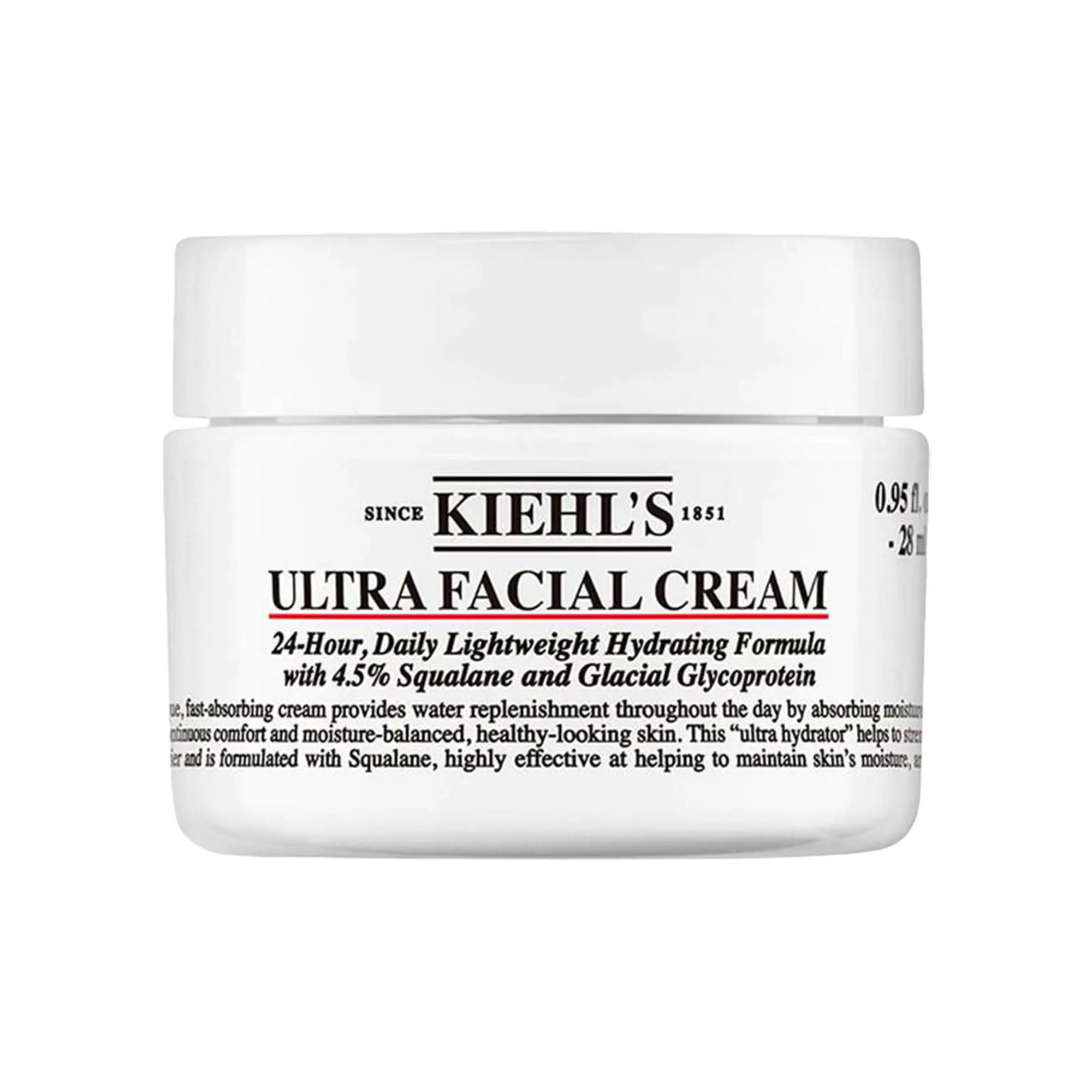 Kiehl's Since 1851 Ultra Facial Refillable Moisturizing Cream with Squalane .95 oz / 28 mL | Sephora (US)