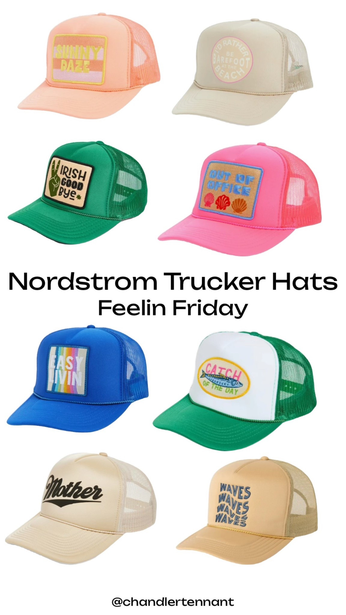 Nordstrom trucker hats
Friday feelin


#LTKootd #LTKSwim #LTKgrwm