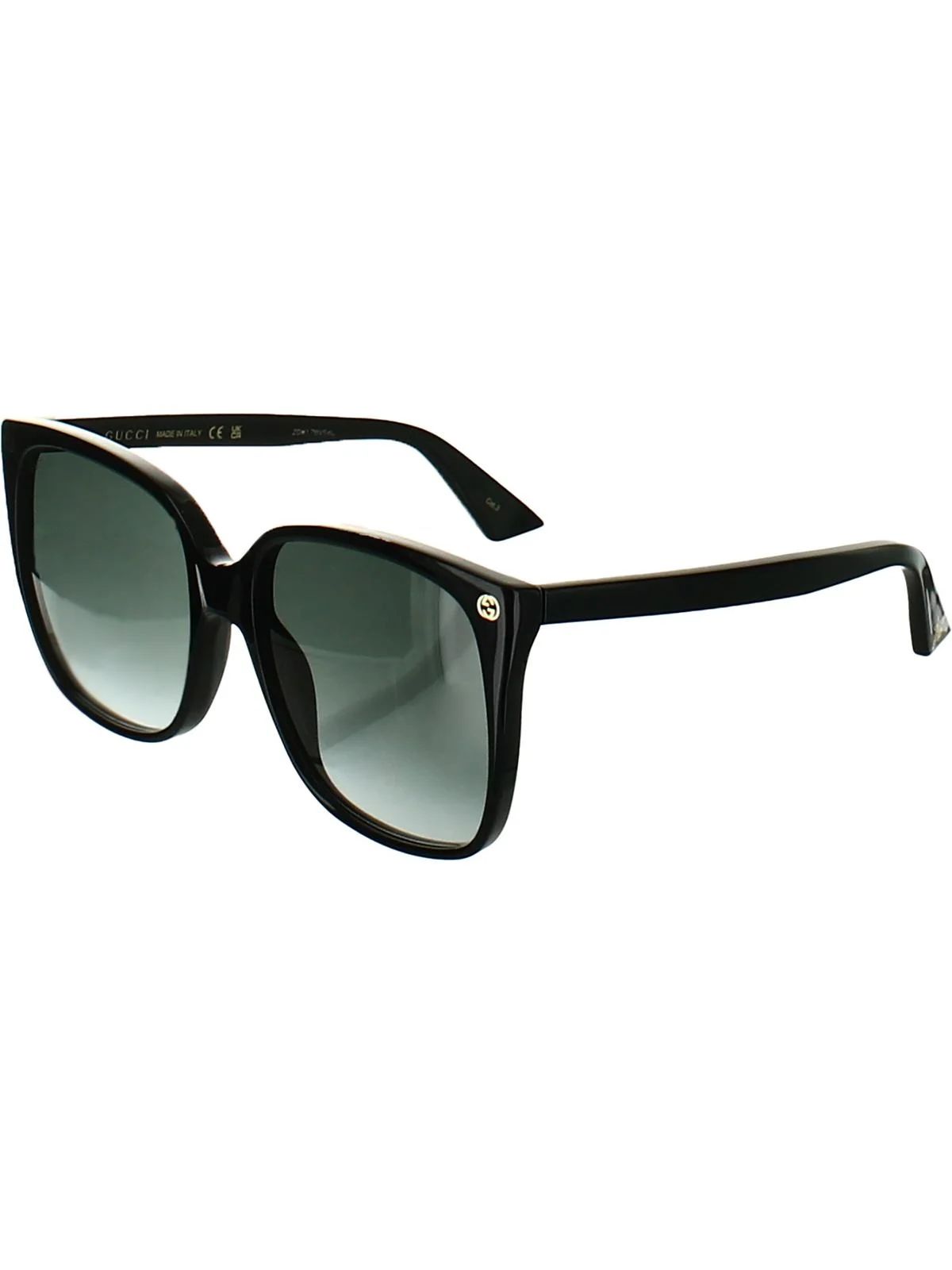 Gucci Black Square Sunglasses GG0022S-001 | Walmart (US)