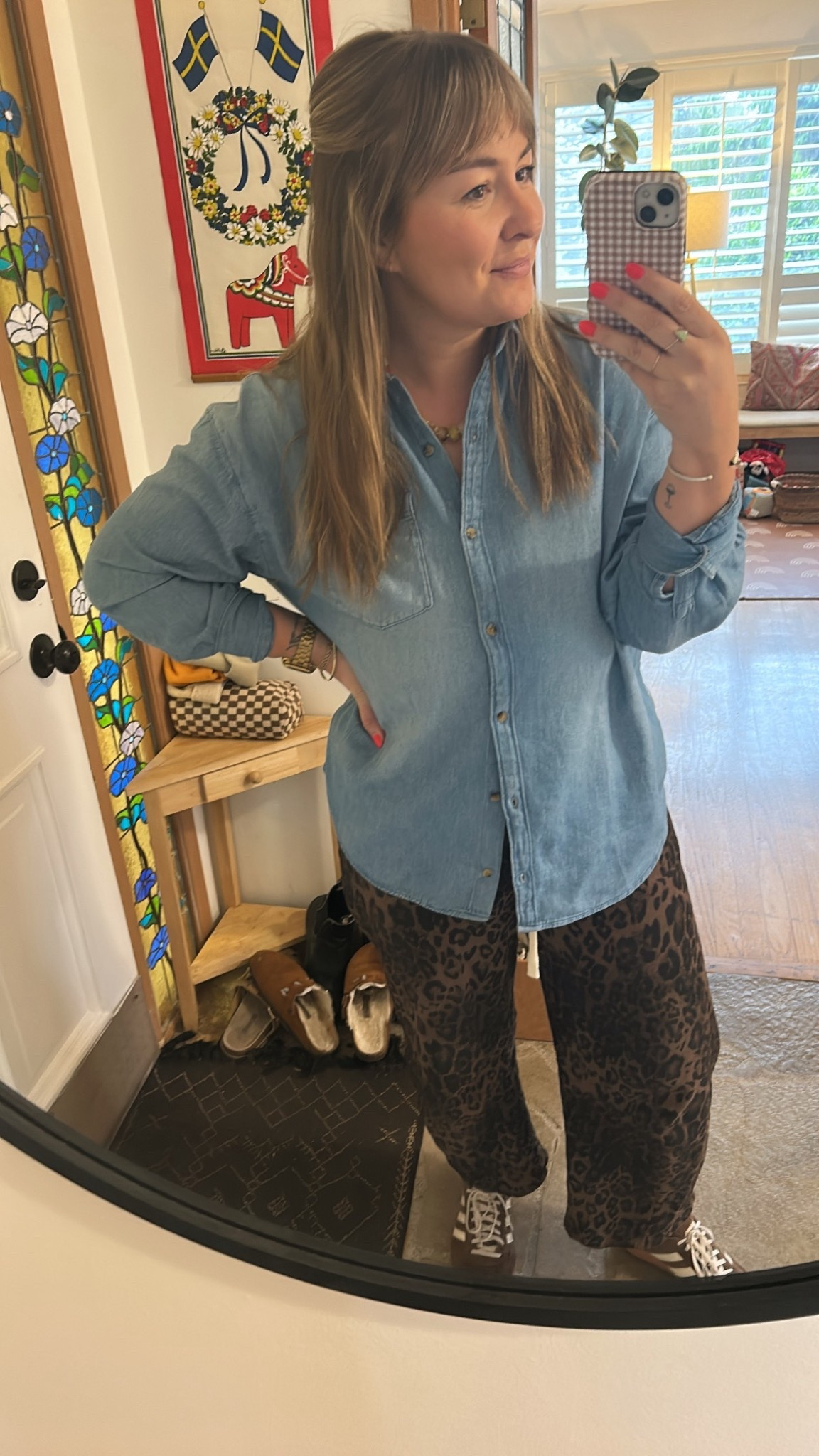 Oh what do ya know another outfit with leopard 😜 affordable comfy mommin today like usual 

#LTKootd #LTKmomlife #LTKMidsize