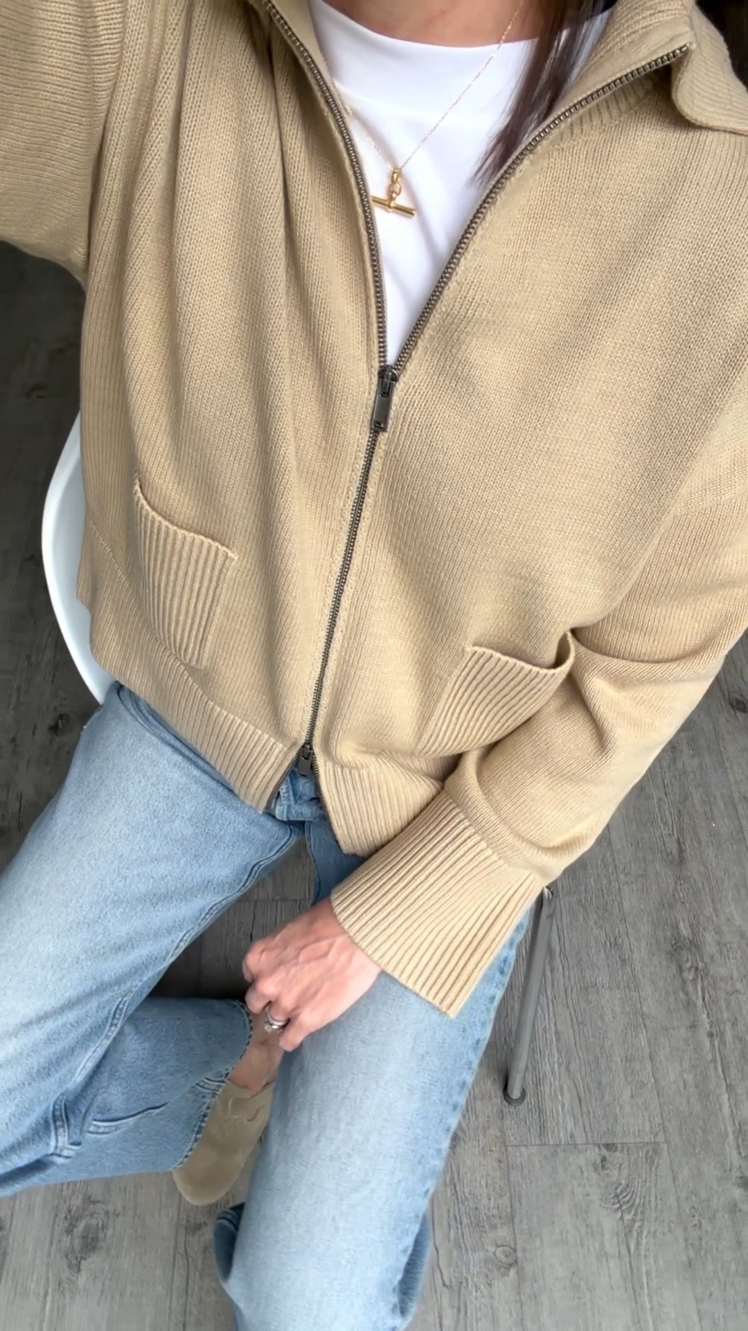 A high street find to achieve that Chanel runway look we’re all obsessed with. Knit jackets are a huge trend atm and this one has gorgeous details and the perfect shade for spring. I’m wearing a L

#LTKstyletip #LTKuk #LTKover50style