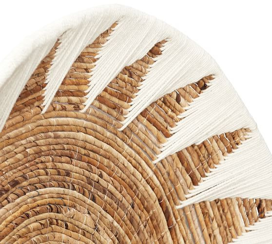 Sunny Handwoven Basket Wall Art | Pottery Barn (US)